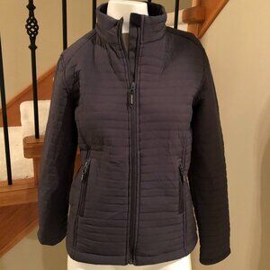 Stormtech Performance Casual Slim-Fit Fleece Lined Full Zip Jacket Grey Size S